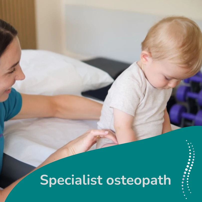 Our specialist osteopath is just one reason to choose GW Osteopathy for children and babies
